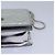 PRADA Bolsa de Ombro Poche Triângulo Painel Prata Auth 84299 - vista 16