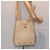 Borsa a spalla in pelle beige Salvatore Ferragamo Auth bs16284 - vista 21