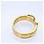 Ring Hermès Anello per sciarpa HERMES in metallo dorato Auth am6612 D'oro - vista 9