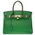 Hermès Sac HERMES Birkin 35 en Cuir Vert - 102039 - vue 3