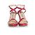 Jimmy Choo, fuchsia Sandale mit Korkabsatz Pink - Ansicht 3