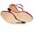 Jimmy Choo, fuchsia Sandale mit Korkabsatz Pink - Ansicht 7