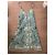 Zimmermann Mini de lino con estampado paisley Ottie Swing Verde oscuro - vista 2