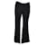 Gucci pantalons en soie Noir  ref.1558949