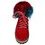 Mr & Mrs italy Sig. e Sig.ra Italia Stivali in suede foderati in shearling con bordo in pelliccia di volpe rossa / blu - vista 4