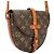 (NON PUBBLICARE) Borsa a tracolla Louis Vuitton Canvas Monogram Chantilly PM Marrone - vista 3