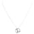 DINH VAN NECKLACE PENDANT LE PAVE SILVER 925 7.4GR 50-55 CM Silvery  ref.1559789