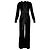 Sash-Jumpsuit aus schwarzem Samt von Diane von Furstenberg