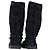 Botas de shearling con logo CC de Chanel en ante azul marino Negro - vista 5