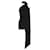 Autre Marque Alex Perry Scarf-Detail Open-Back Jersey Mini Dress in Black Viscose Cellulose fibre  ref.1559879