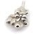 Tiffany & Co Collana in argento 925 con motivo orso Tiffany