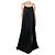 The row Vestido maxi de algodón negro - talla L