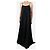 The row Vestido maxi de algodón negro - talla L - vista 3