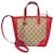 Canvas GG da Gucci Vermelho Lona  ref.1560080