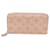 Louis Vuitton Zippy wallet Cuir Rose  ref.1560234