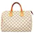 Louis Vuitton Speedy 30 Blanco Lienzo  ref.1560260