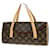 Louis Vuitton Sonatine Brown Cloth  ref.1560277