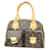 Louis Vuitton Manhattan PM Marrom Lona  ref.1560410