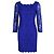 Diane Von Furstenberg Vestido de encaje Zarita de DvF en azul celeste
