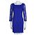 Diane Von Furstenberg Vestido de encaje Zarita de DvF en azul celeste - vista 2