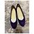 Cambon Bailarinas Chanel talla 36 Morado oscuro - vista 4
