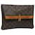 LOUIS VUITTON Monogram Pochette Priant Clutch Bag M51805 LV Auth yk13954 Cloth  ref.1560476