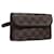 LOUIS VUITTON Damier Ebene Pochette Florentine Waist Bag N51856 LV Auth 84369  ref.1560565