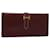 Hermès HERMES Portefeuille en cuir marron Auth bs16487  ref.1560652