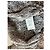 Autre Marque Pierre Mantoux Bluse Braun Polyamid M - Ansicht 10