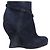 Botas de camurça de tornozelo Bottega Veneta Azul
