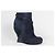 Botas de camurça de tornozelo Bottega Veneta Azul - vista 5