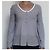Hellgrauer feiner Stricktop mit Raffung von Massimo Dutti Größe M oder 36-38 Weiß - Ansicht 9