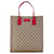 Brown Gucci GG Supreme Tote Leather  ref.1560960