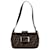 Borsa a spalla in tela Zucca Fendi marrone Pelle  ref.1560961