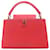 Sac à main Louis Vuitton Parnassea Capucines PM en rouge M42237 Cuir  ref.1561190