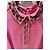 Vestido Prada de seda rosa con cinturón - vista 2