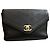 Borsa Chanel in pelle nera Nero