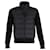 Tom Ford Knitted Panel Puffer Jacket in Black Wool  ref.1561256