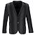 Yeezy Saison 5 Lost Hills Pullover aus schwarzer Wolle - Ansicht 2