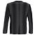 Yeezy Saison 5 Lost Hills Pullover aus schwarzer Wolle - Ansicht 6