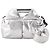 Mini borsa da viaggio Nyssa Puffer Duffel W3 - RAINS - Sintetico - Specchio Argento Metallico