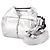 Mini borsa da viaggio Nyssa Puffer Duffel W3 - RAINS - Sintetico - Specchio Argento Metallico - vista 2