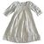 Vestido de algodón blanco roto Masscob talla 34 - 36