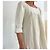 Vestido de algodón blanco roto Masscob talla 34 - 36 - vista 13