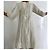 Vestido de algodón blanco roto Masscob talla 34 - 36 - vista 14