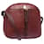 CARTIER Bolsa de Ombro Must Line Couro Bordeaux Auth ki4680  ref.1562382