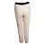 Maje, calça de praline rosa com cinto preto - vista 3