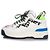 Fendi, sneakers T REX in pelle bianca Bianco Multicolore - vista 2