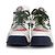 Fendi, sneakers T REX in pelle bianca Bianco Multicolore - vista 4