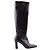 Michel Perry Bottes en cuir Noir